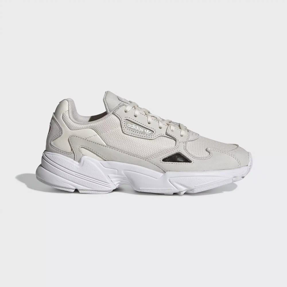 Adidas Falcon W Tenis Blancos Para Mujer (MX-68203)